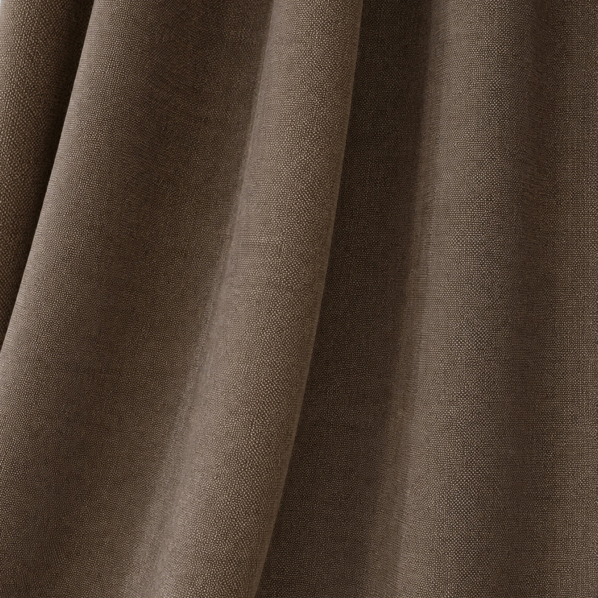 Sunbrella Canvas Mink Brown Curtain