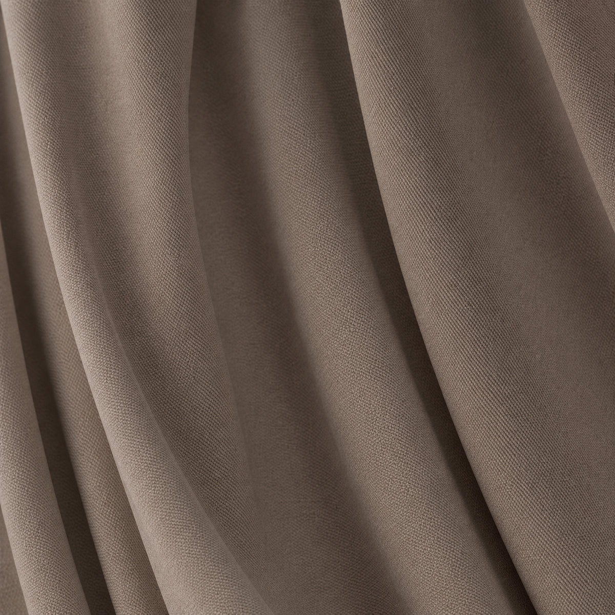Sunbrella Canvas Taupe Chine Curtain