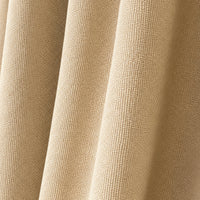 Sunbrella Canvas Antique Beige Curtain