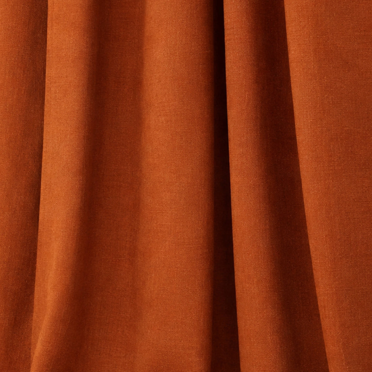 Sunbrella Canvas Rust Curtain