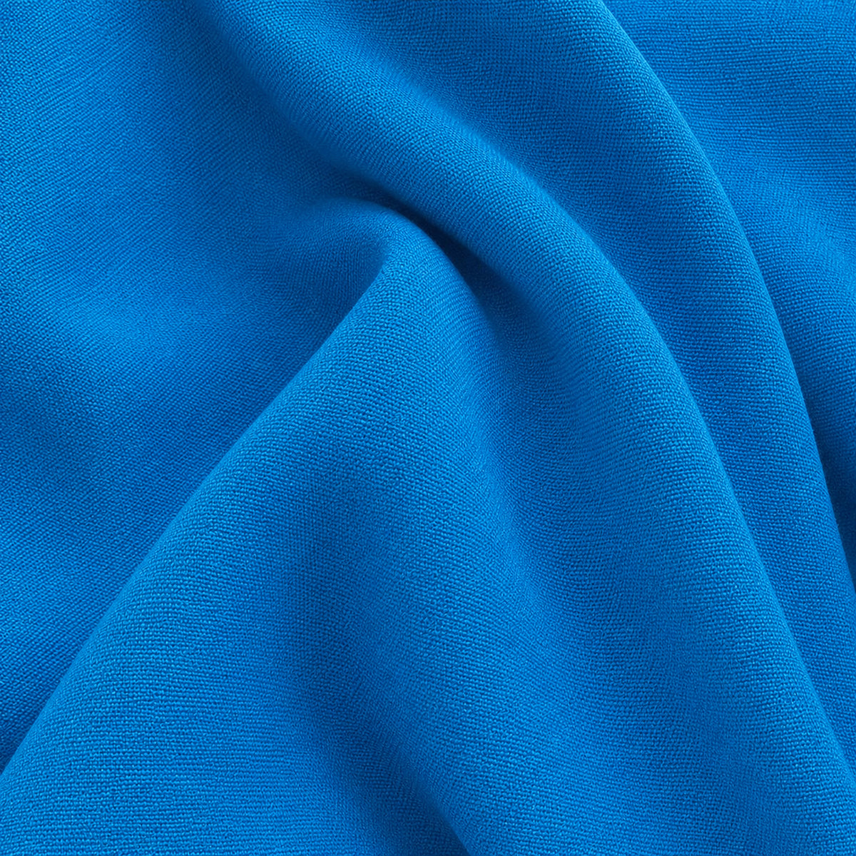 Sunbrella Canvas Pacific Blue Curtain
