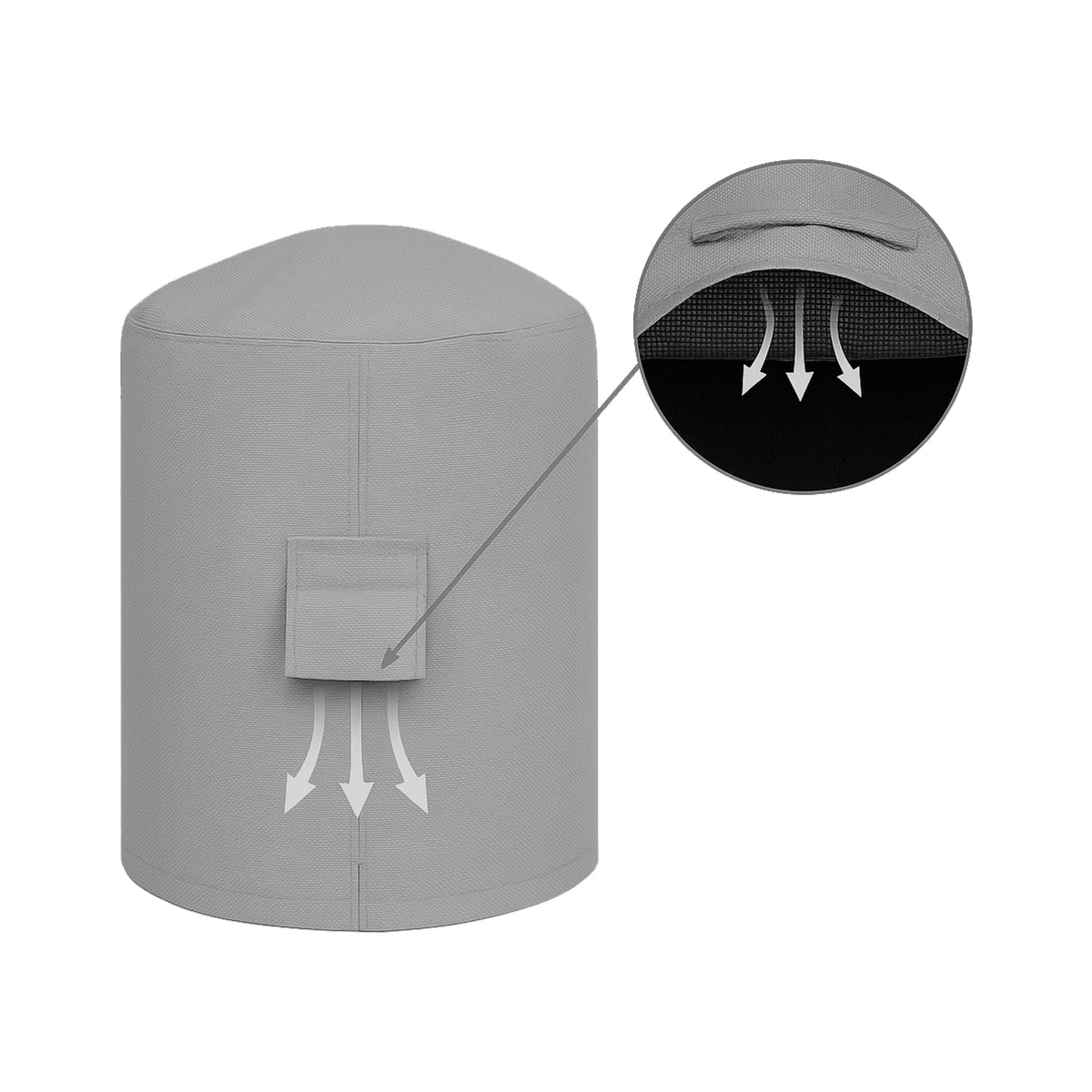 Custom Kamado Grill Cover