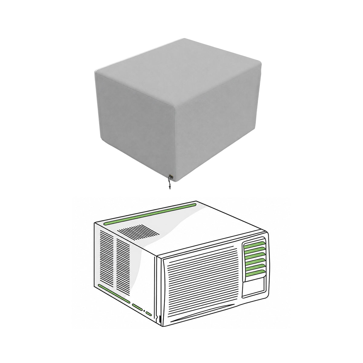 Custom Window Air Conditioner Cover