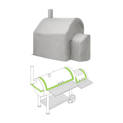 Custom Offset Smoker Cover