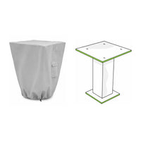 Custom Pedestal Bar Table Cover - Style 1