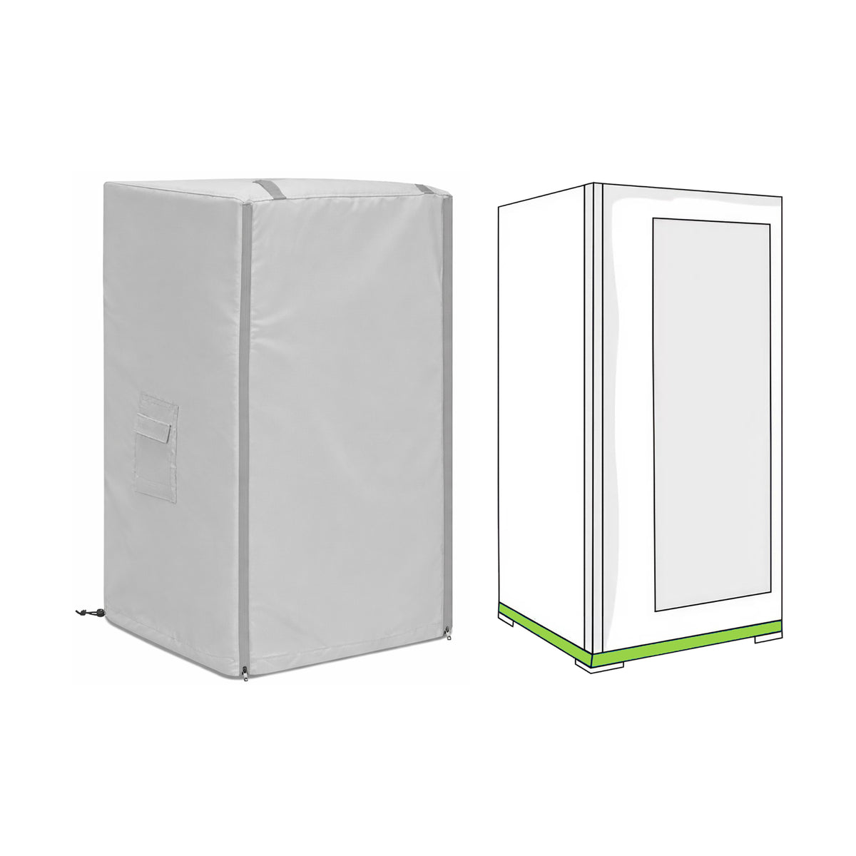 Custom Outdoor Sauna Cover