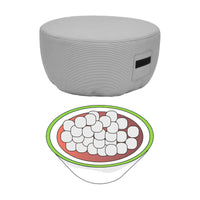 Custom Fire Bowl Cover - Style 1