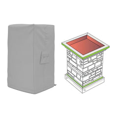 Custom Fire Column Cover - Style 1