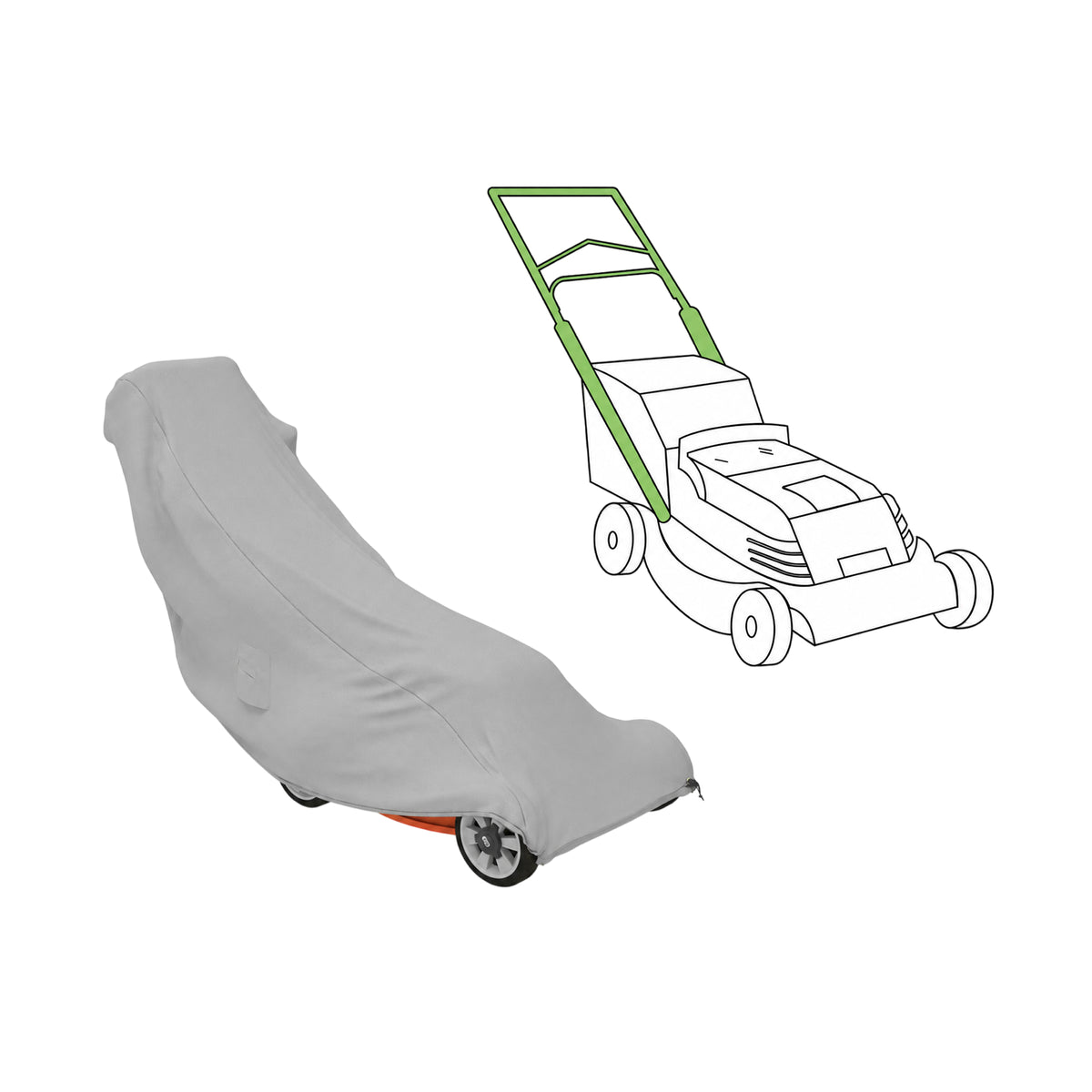 Custom Lawn Mower Cover
