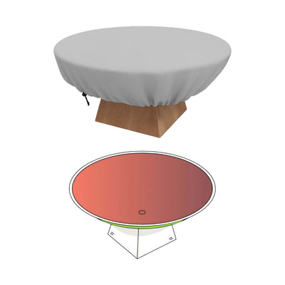 Custom Fire Bowl Cover - Style 6