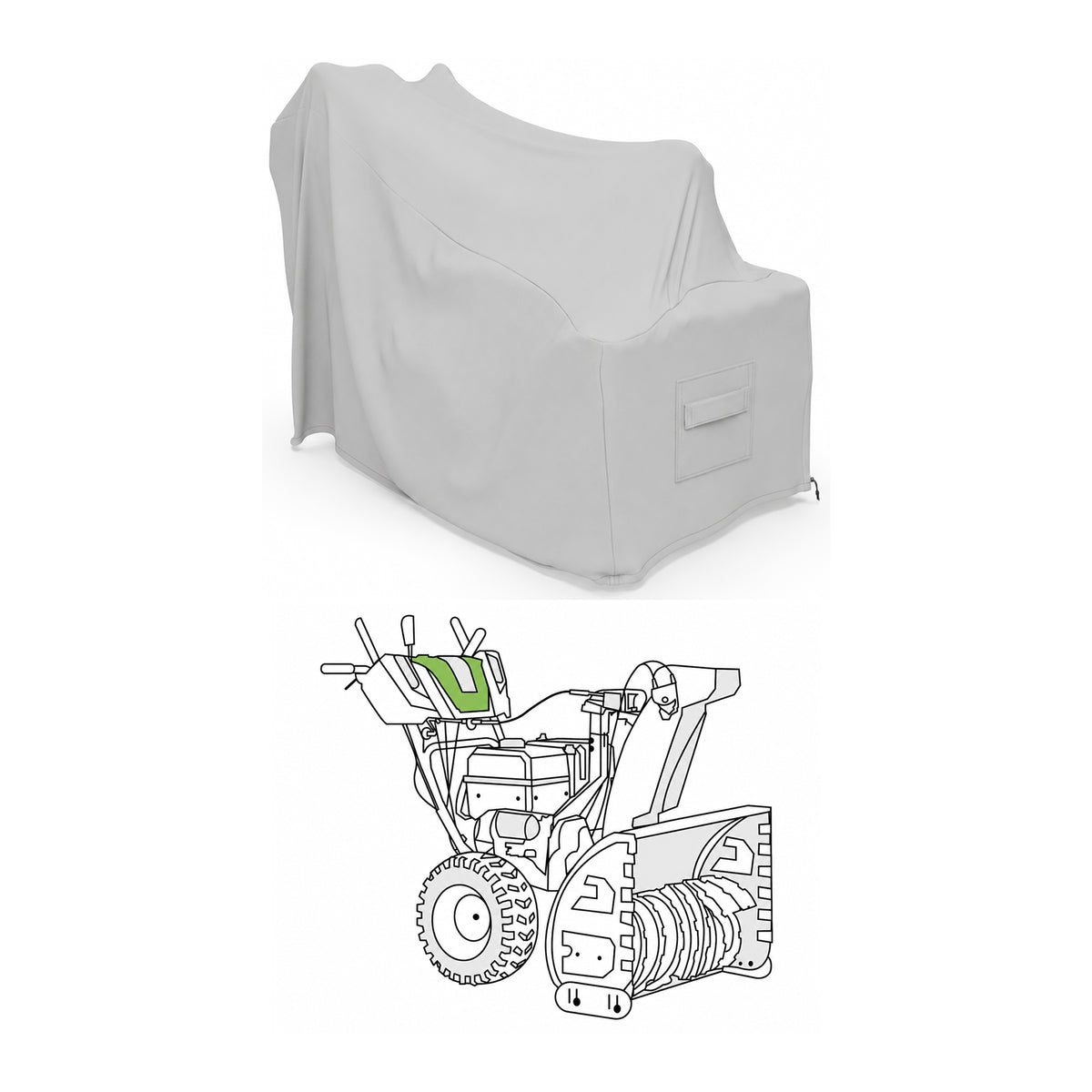 Custom Gas Snowblower Cover