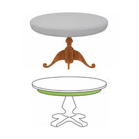 Custom Round Table Top Cover