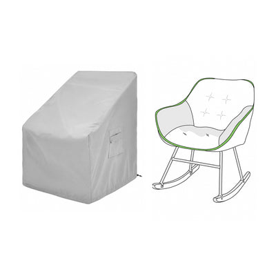 Custom Rocking Chair Cover - Style 6