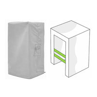 Custom Pedestal Bar Table Cover - Style 2 - custom fit protective cover