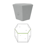 Custom Hexagonal Covers - custom fit protective cover