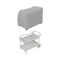 Custom Wheeled Beverage Serving Cart Cover