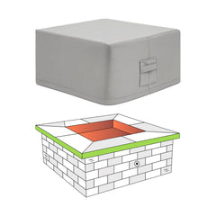 Custom Square Fire Pit Cover