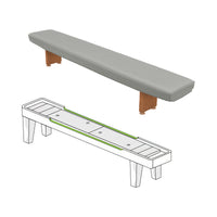 Custom Shuffleboard Table Covers - custom fit protective cover