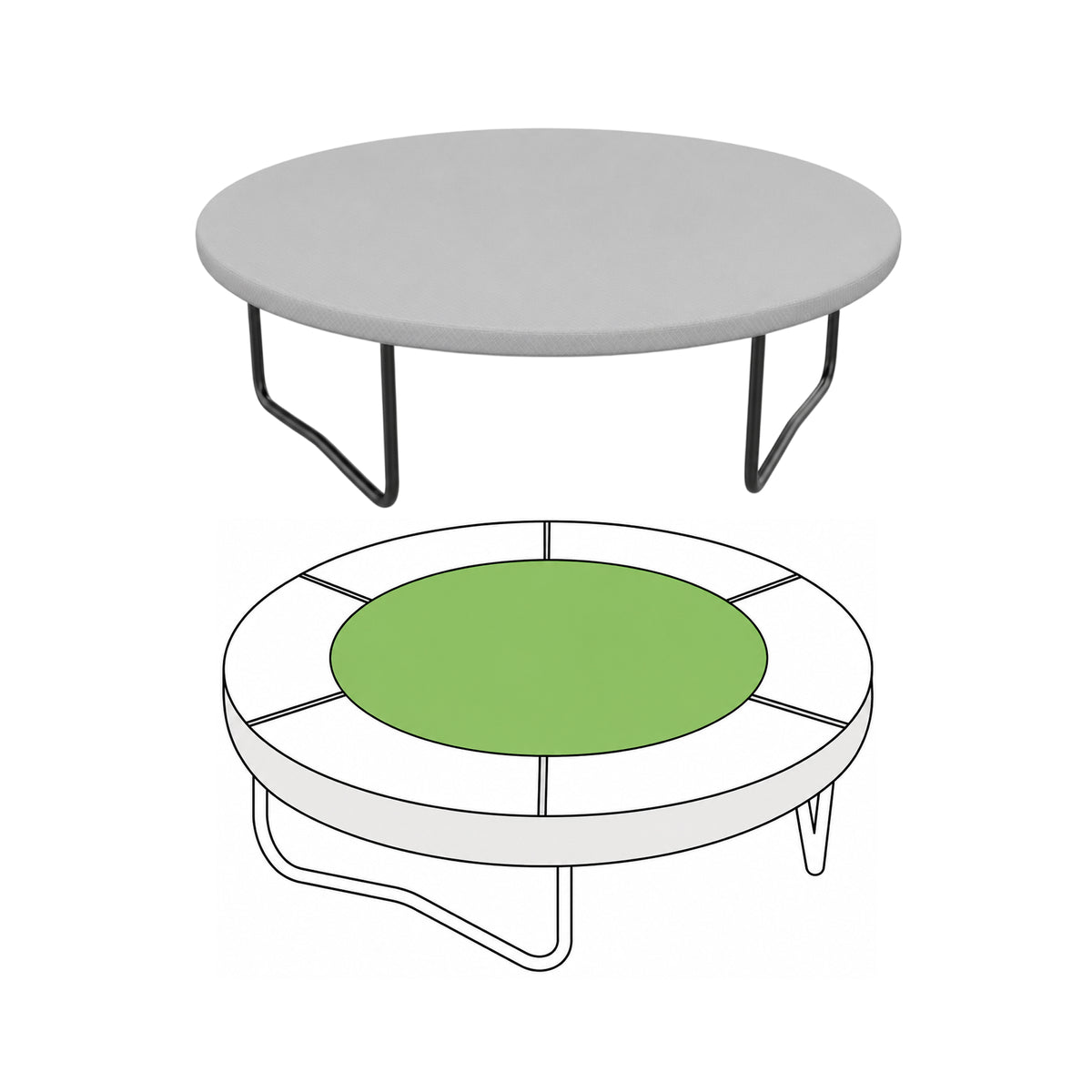 Custom Round Trampoline Cover
