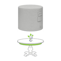 Custom Round Accent Table Cover - custom fit protective cover