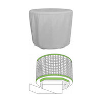 Custom Swamp Cooler Covers - Down Discharge - Round