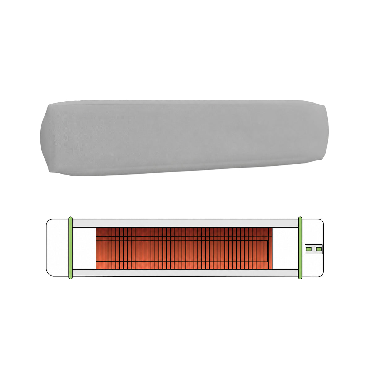 Custom Electric Infrared Wall-Mounted Heater Cover