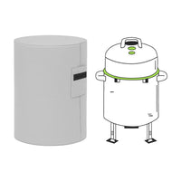 Custom Round Smoker Cover - custom fit protective cover