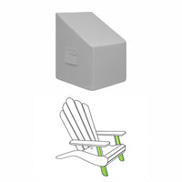 Custom Classic Adirondack Chair Cover - custom fit protective cover