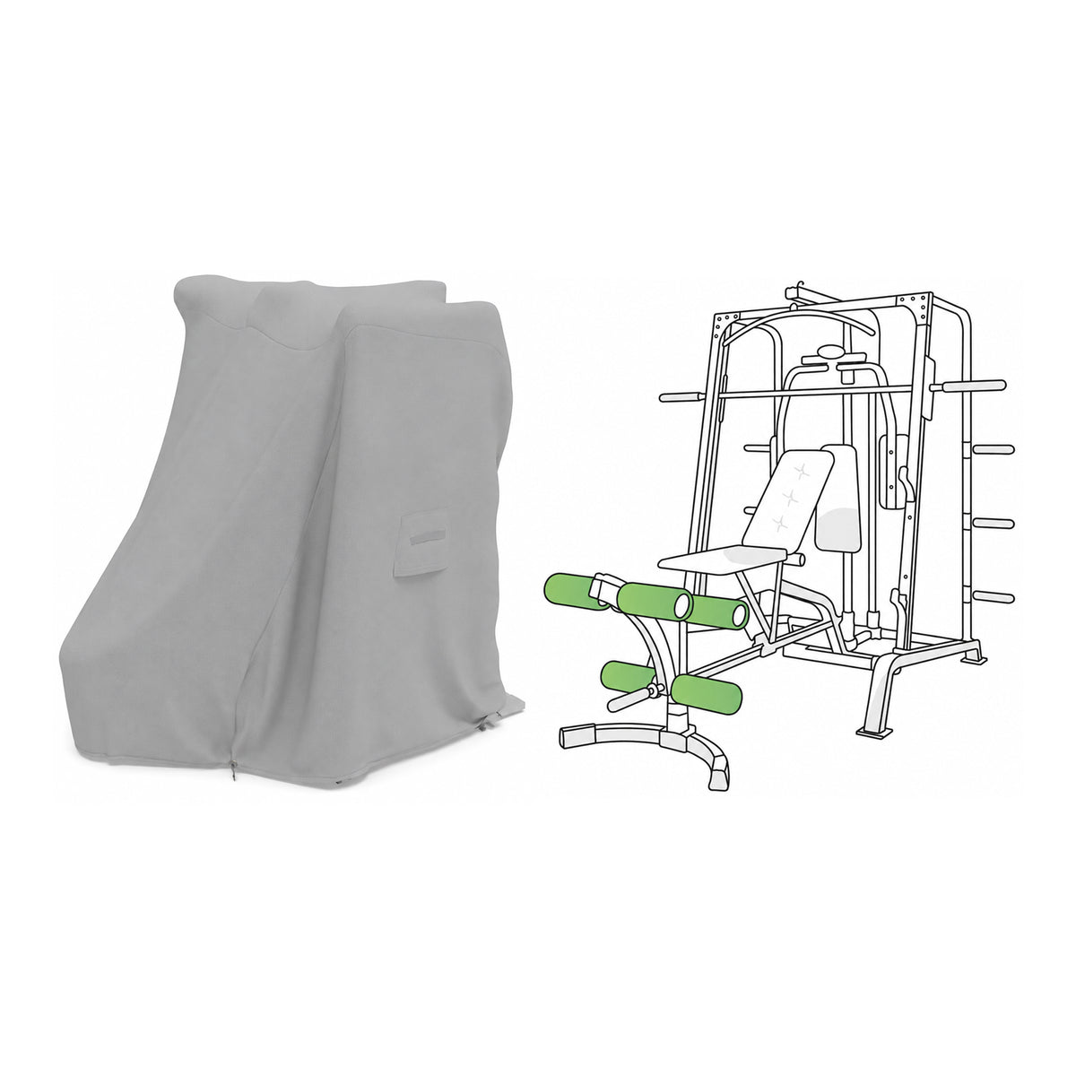 Custom Multi-Gym Equipment Covers
