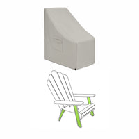 Custom Standard Adirondack Chair Cover - custom fit protective cover