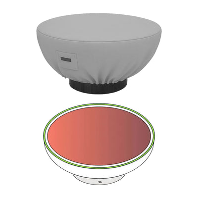 Custom Fire Bowl Cover - Style 5