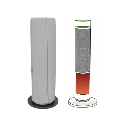 Custom Column Patio Heater Cover