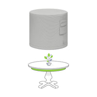 Custom Round Poker Table Cover - custom fit protective cover