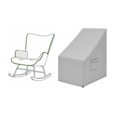 Custom Rocking Chair Cover - Style 10