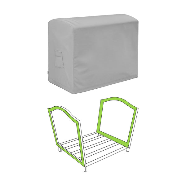 Custom Outdoor Rack Cover Custom Firewood Rack Covers | ZIPCovers