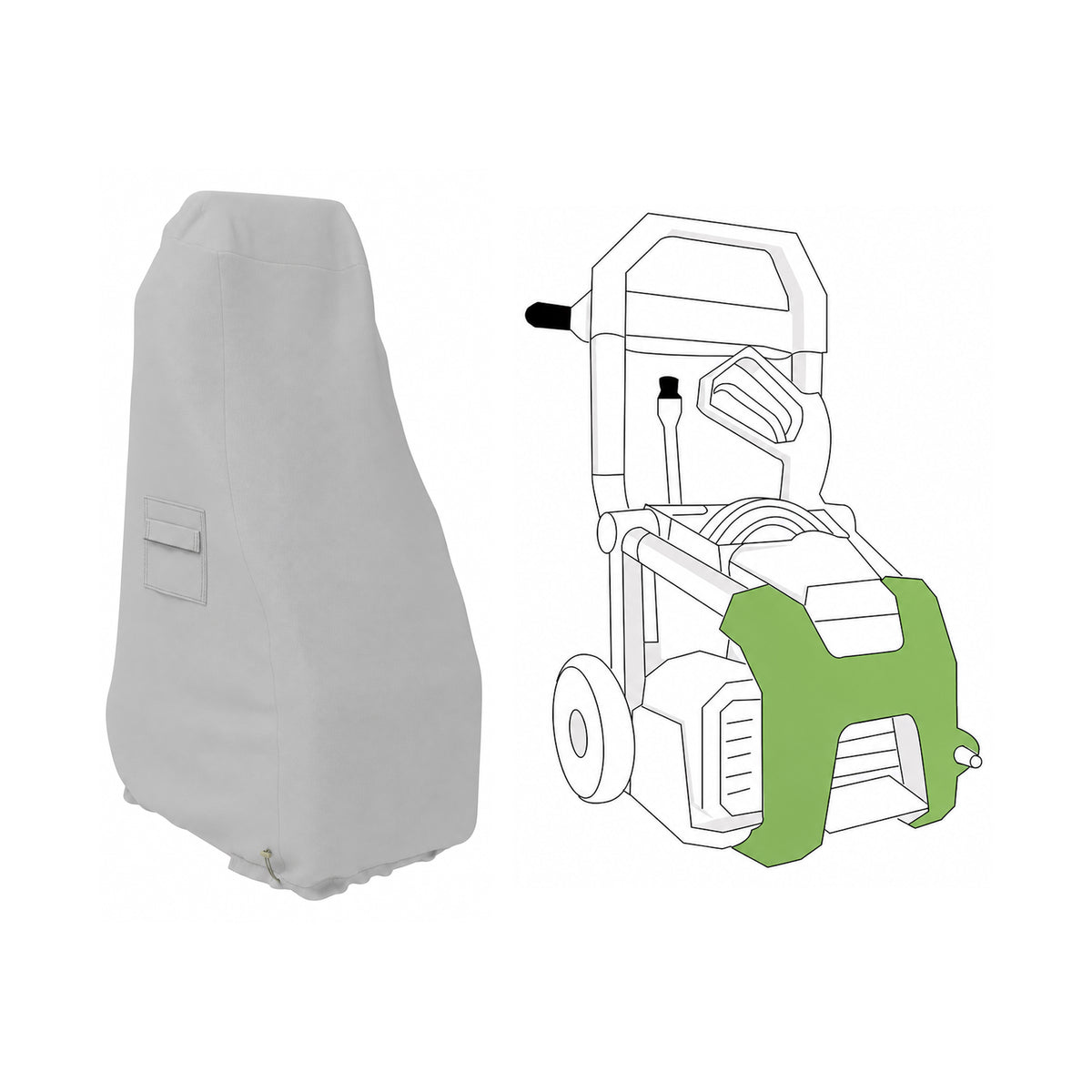 Custom Compact Pressure Washer Covers