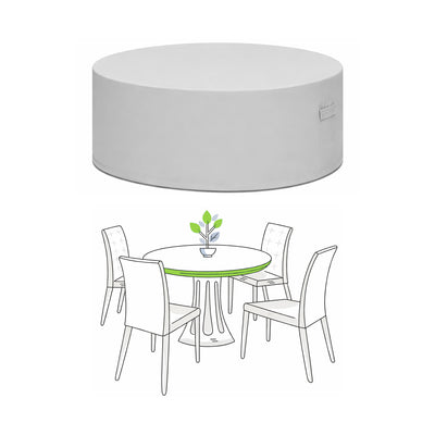Custom Round Table Dining Chair Set Cover