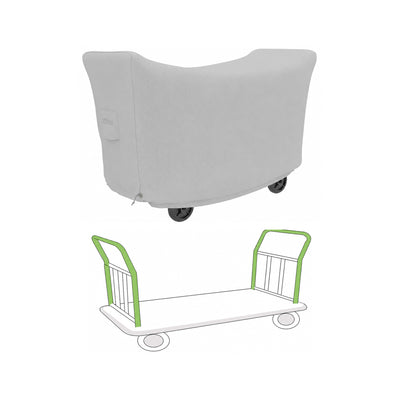 Custom Platform Luggage Cart Cover
