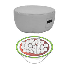 Custom Fire Bowl Cover - Style 1