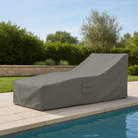 Custom Poolside Chaise Lounge Cover