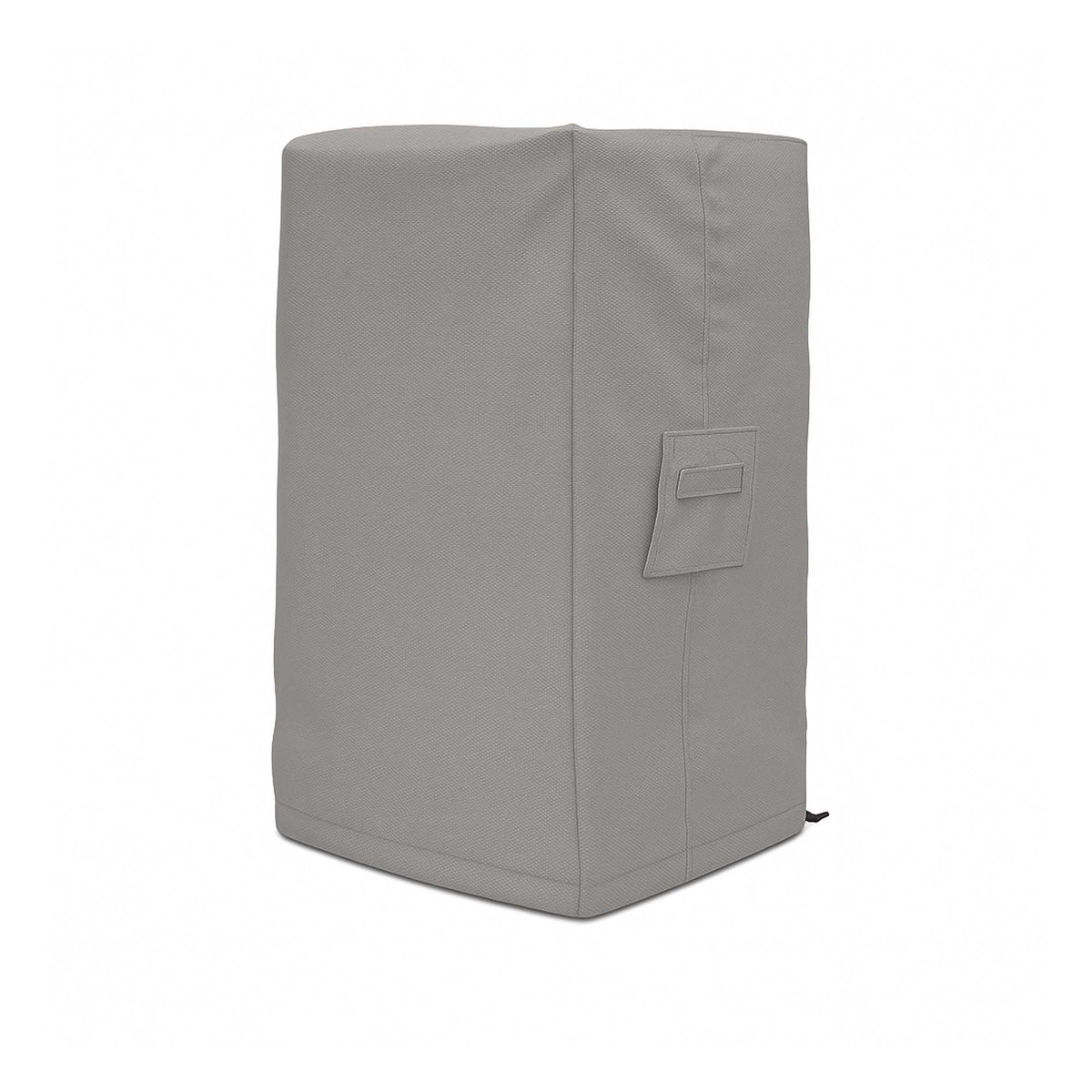 Custom Square Bar Stool Covers - side view - view 3