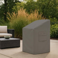 Custom Stackable Chair Cover - front view