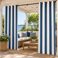 Sunbrella Cabana Regatta Curtain