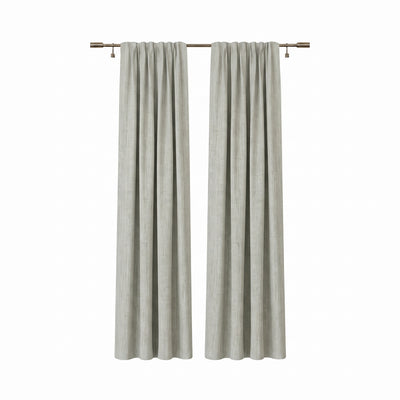 Sunbrella Canvas Granite Curtain - alternate view
