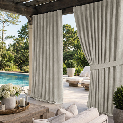 Sunbrella Canvas Granite Curtain
