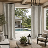 Sunbrella Canvas Granite Curtain