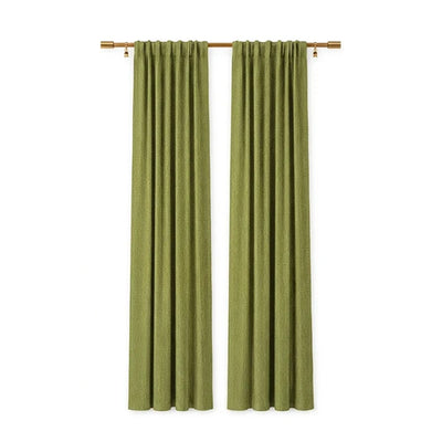 Sunbrella Canvas Lichen Curtain - alternate view