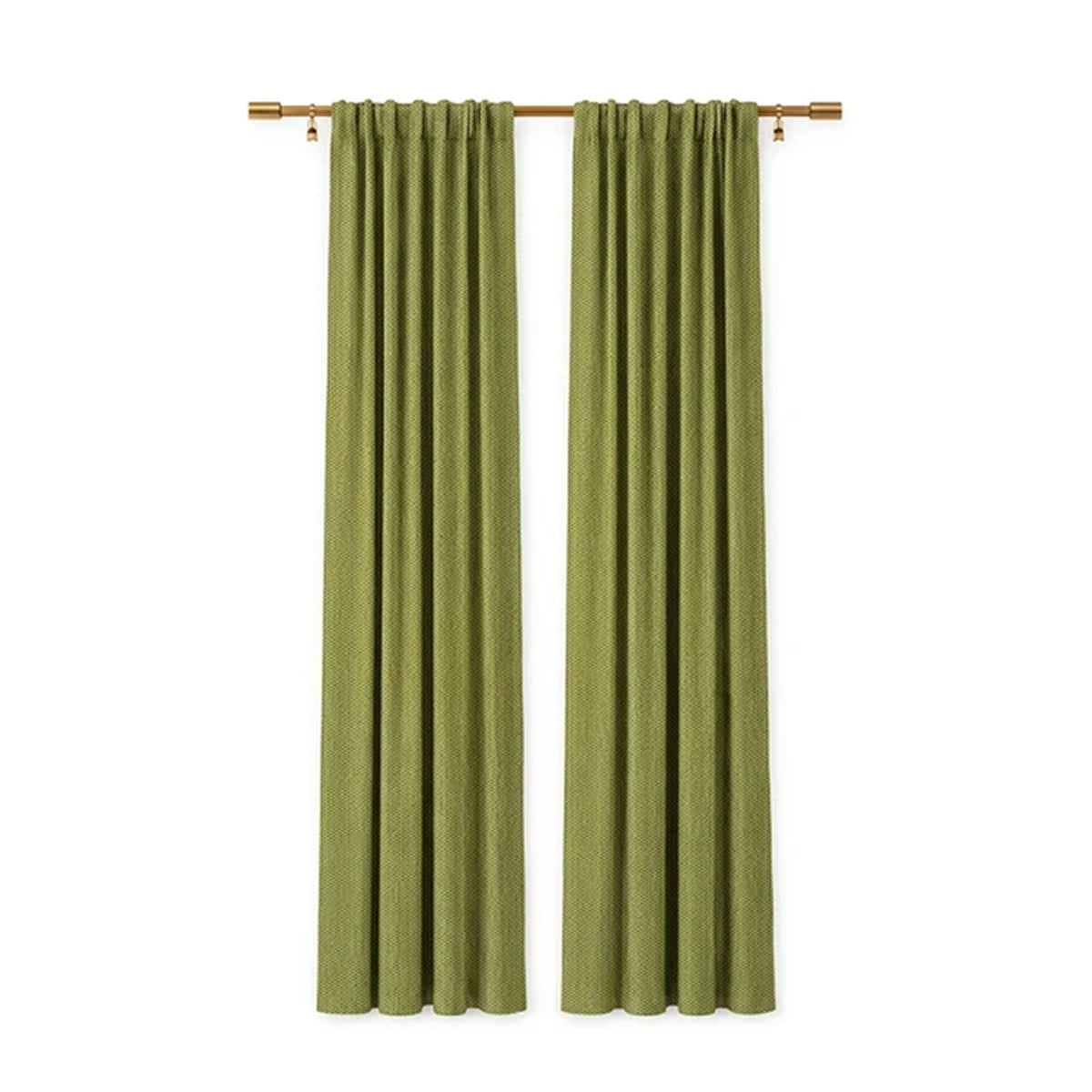 Sunbrella Canvas Lichen Curtain