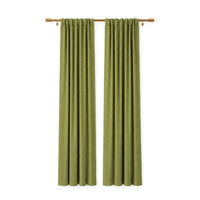Sunbrella Canvas Lichen Curtain