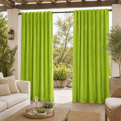Sunbrella Canvas Macaw Curtain